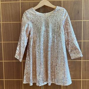 Sparkling Sequin Girls Dress